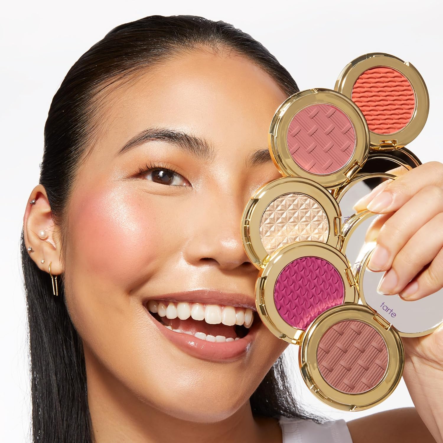 Tarte Rubor de arcilla amazónica de 12 horas, pigmento mineral tran...