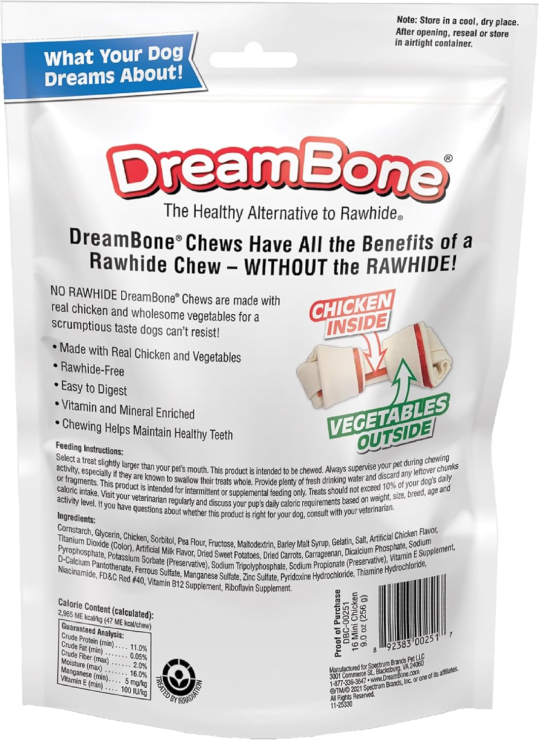 DreamBone Mini masticable, dale a tu perro un masticable hecho con...