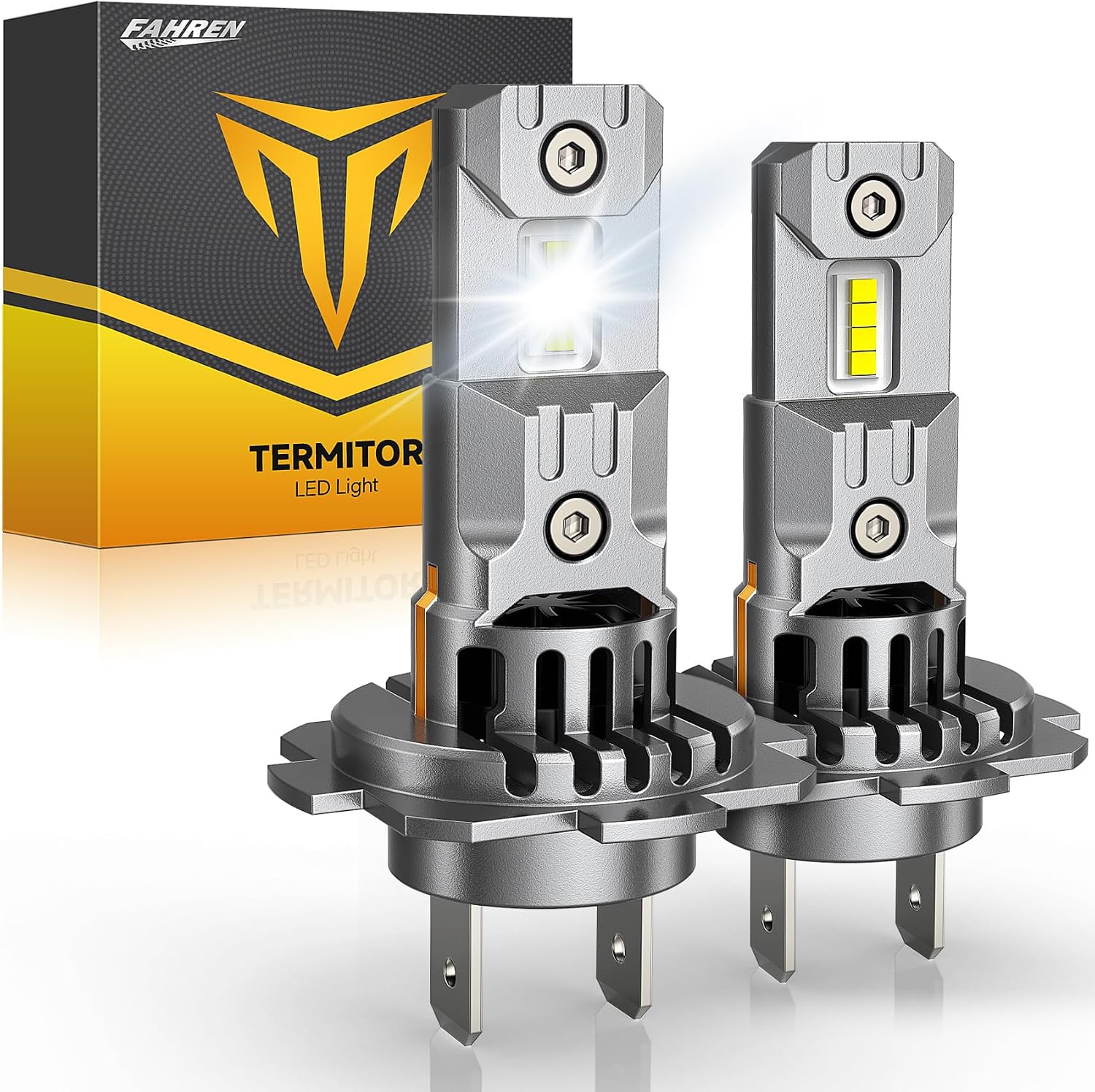 Termitor Bombillas LED H7, 15X (1500%) más brillantes 110,000LM de...