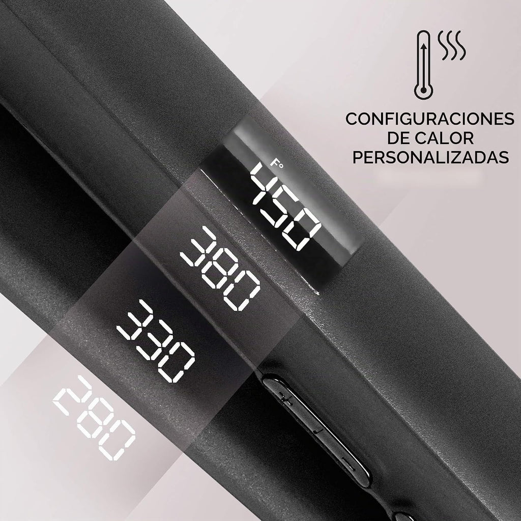 Hot Tools Pro Signature - Plancha plana de cerámica + turmalina par...
