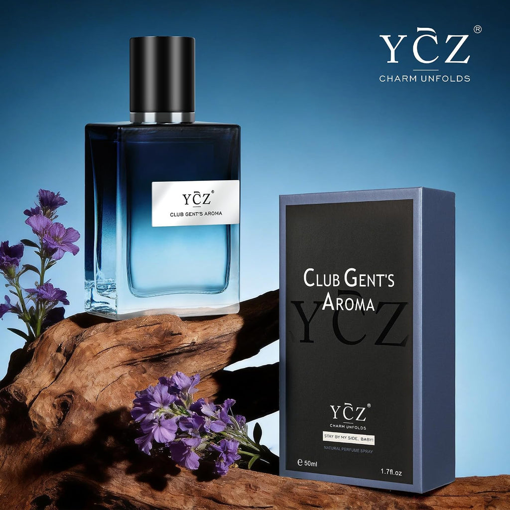 Ycz Club Gentleman's Aroma Eau de Parfum para hombre, 1.7 fl oz...