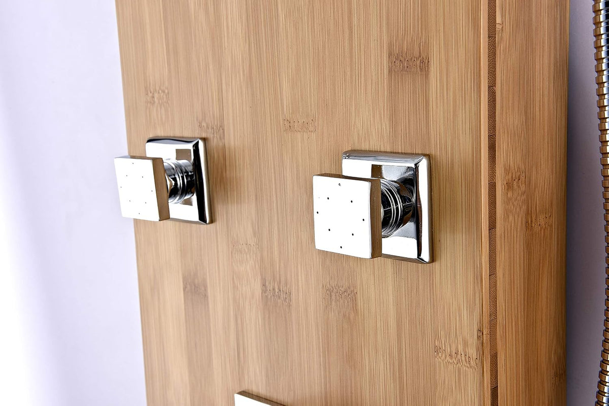 ANZZI Grúa Sistema de Panel de Ducha de Masaje Corporal de 60"...