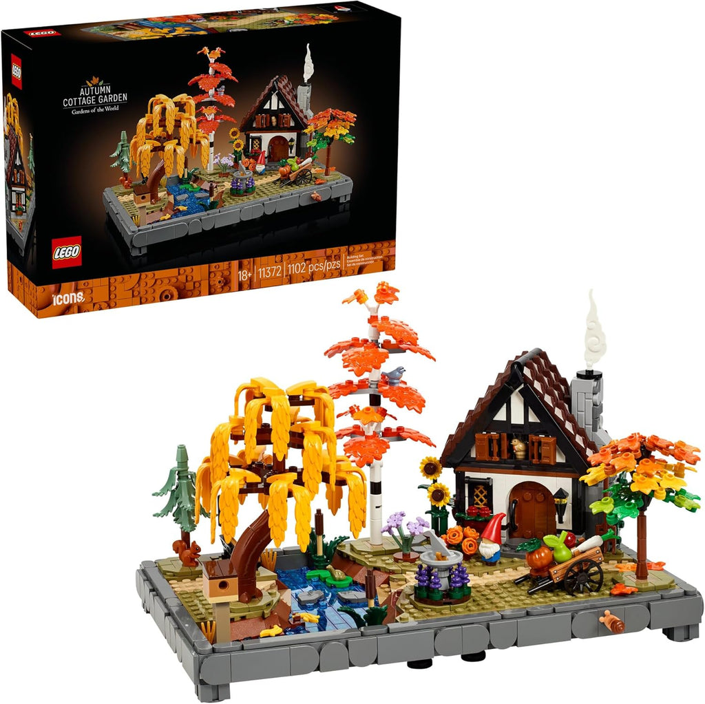 LEGO Icons 11372 - Juego de construcción de jardín para adultos, ma...