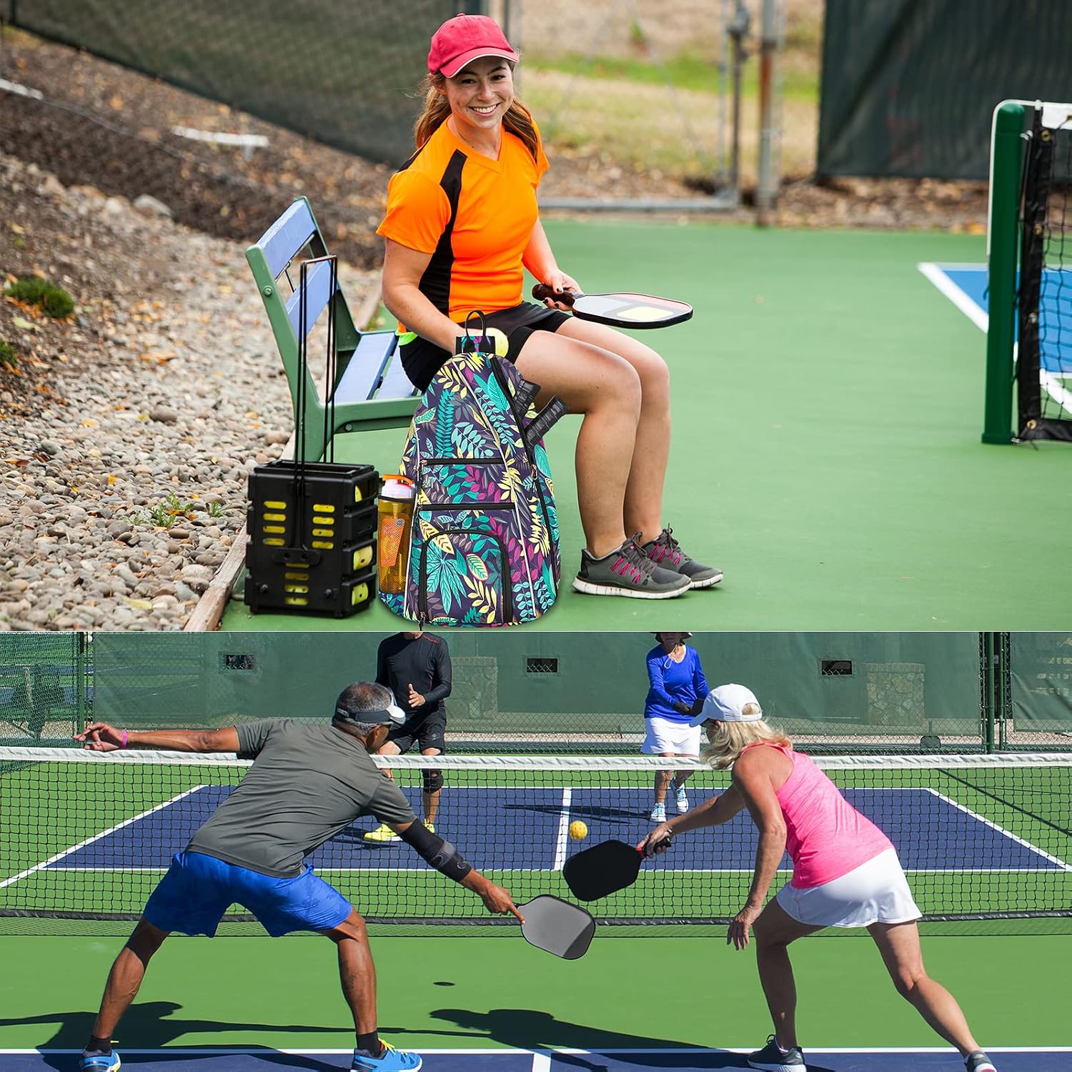 LLYWCM Bolsa de pickleball \u2013 Bolsas de pickleball para mujeres...