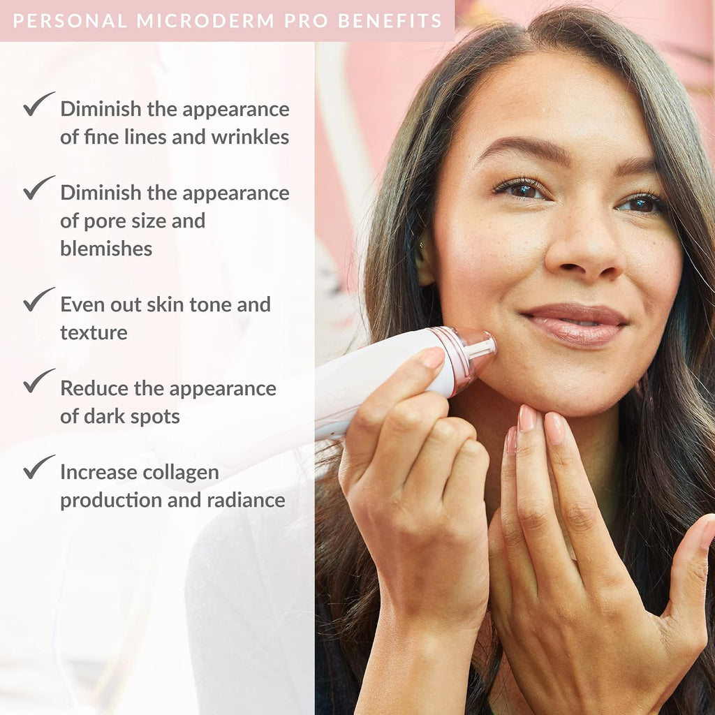 PMD Beauty Personal Microderm Pro - Uso en el hogar, herramienta ex...