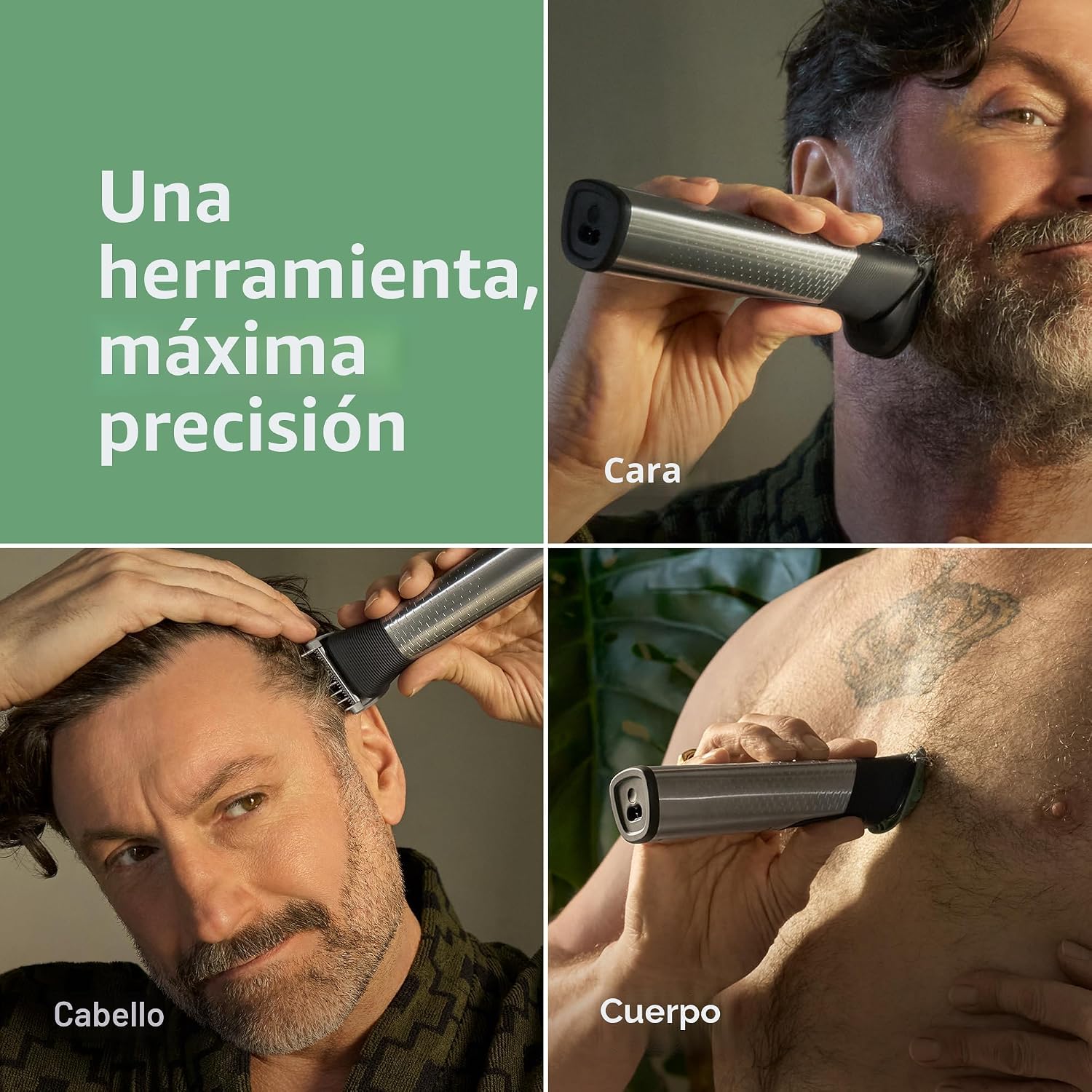Norelco Philips Todo en Uno Serie 7000 Recortador de 23 Piezas - Af...