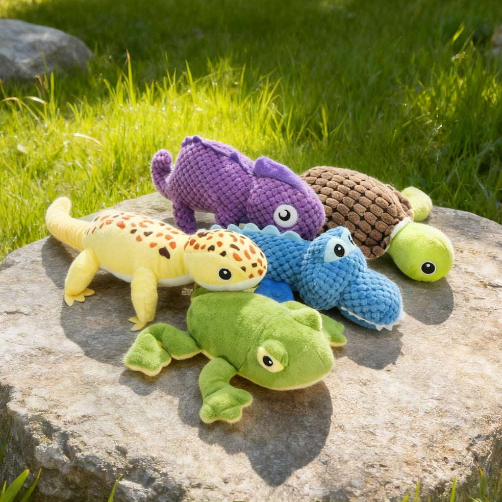 Prime Pets Juguetes para perros, paquete de 5, juguetes chirriantes...