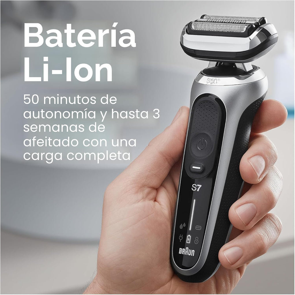 Braun Series 7 7032cs - Maquinilla de afeitar eléctrica flexible pa...