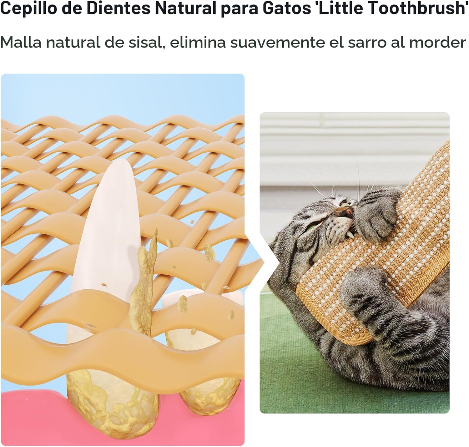 Potaroma Paquete de 2 juguetes para gatos con hierba gatera orgánic...