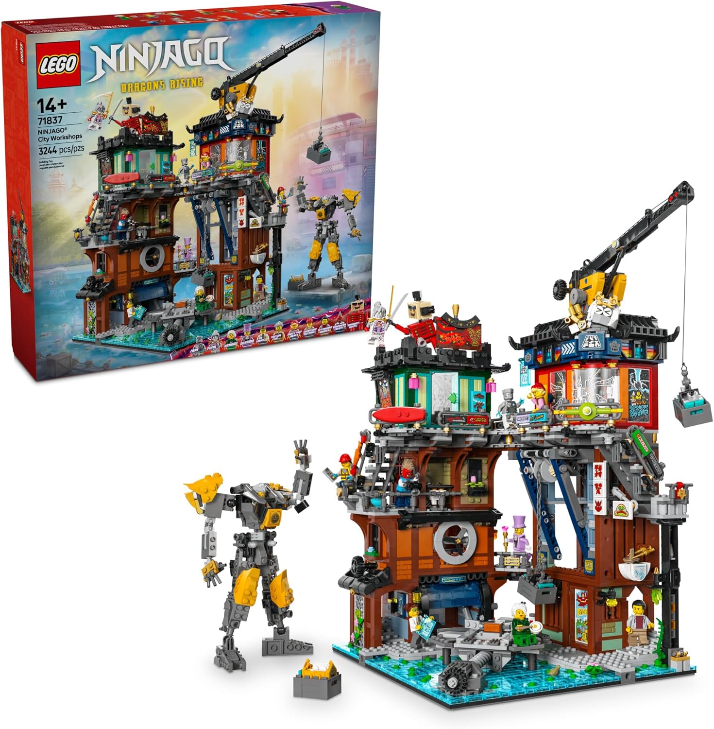 LEGO NINJAGO City Workshops - Juguete de construcción \u2013 Juego...