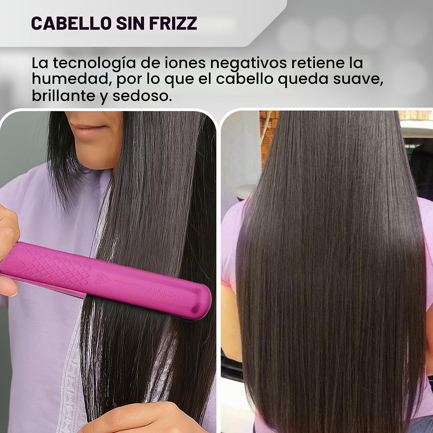 Plancha alisadora Herstyler. Plancha de cerámica Colorful Seasons,...