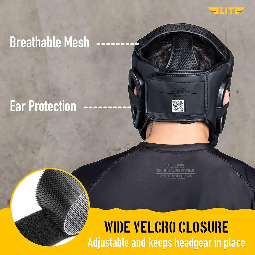 Elite Sports Mejor Casco de Boxeo, Protector de Cabeza de Seguridad...