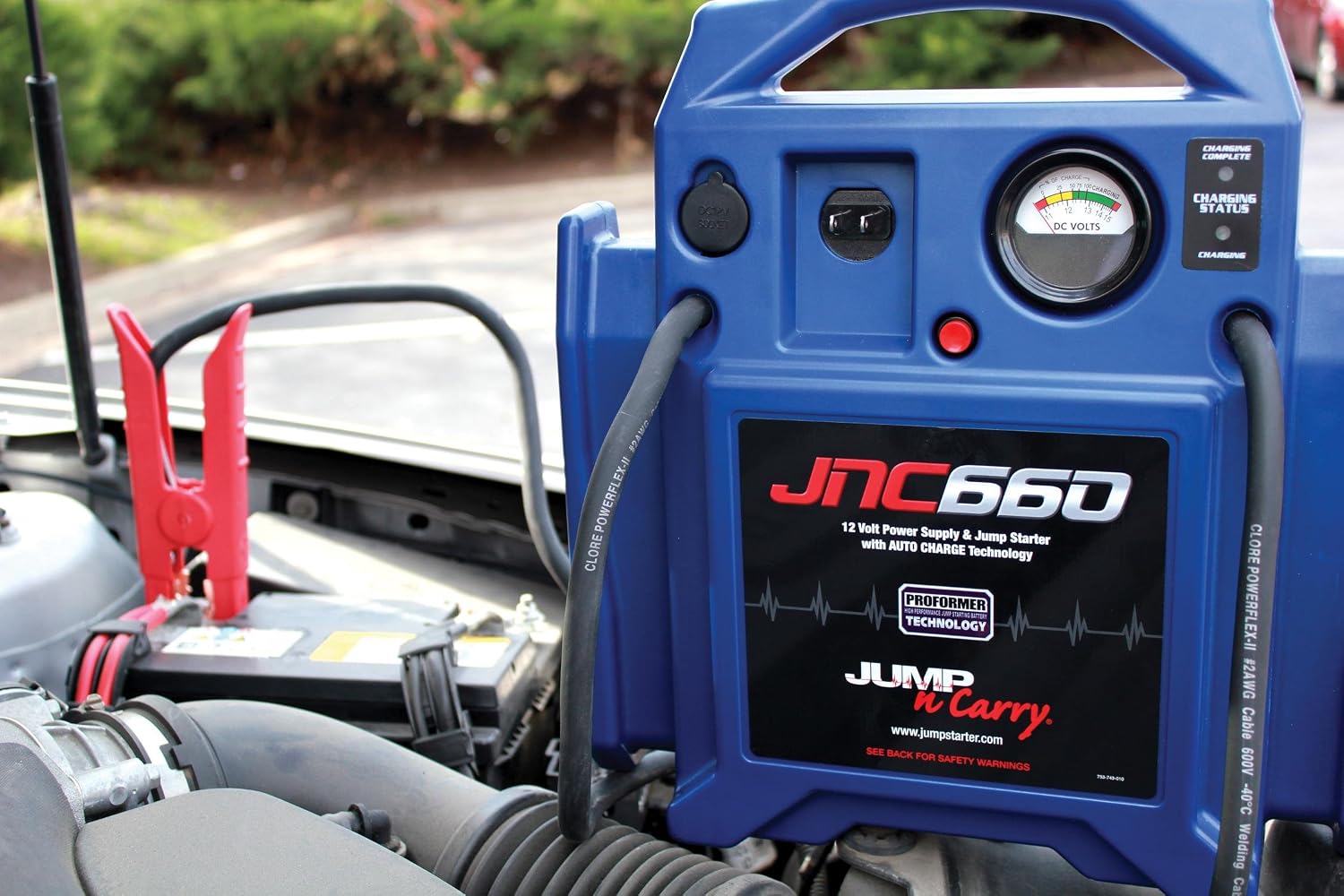 Clore Automotive Jump-N-Carry JNC660 1700 Peak Amp Arrancador de 12...