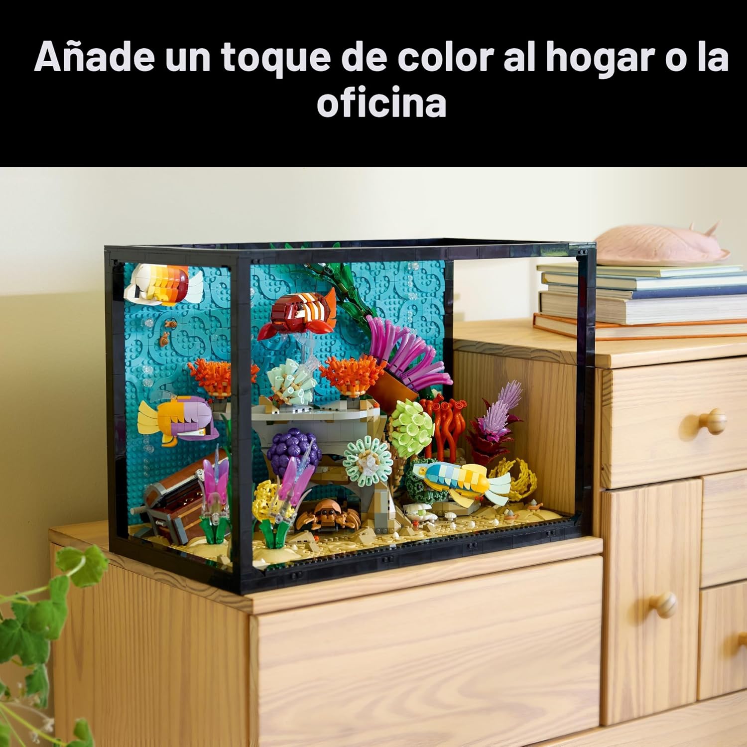 LEGO Icons - Juego de construcción de acuarios tropicales para adul...