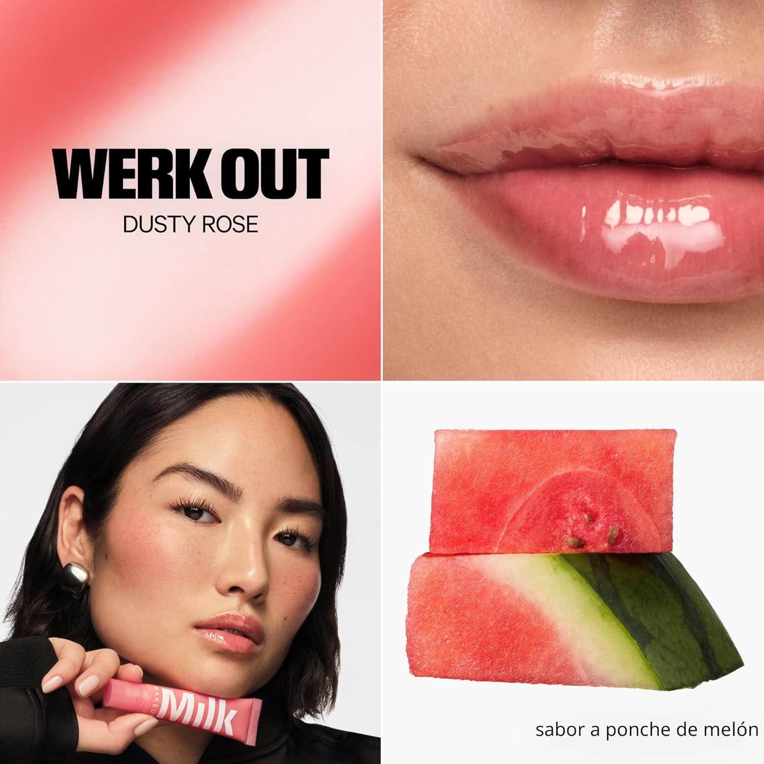 Milk Makeup Tinte de gelatina de agua refrescante, labios transpare...