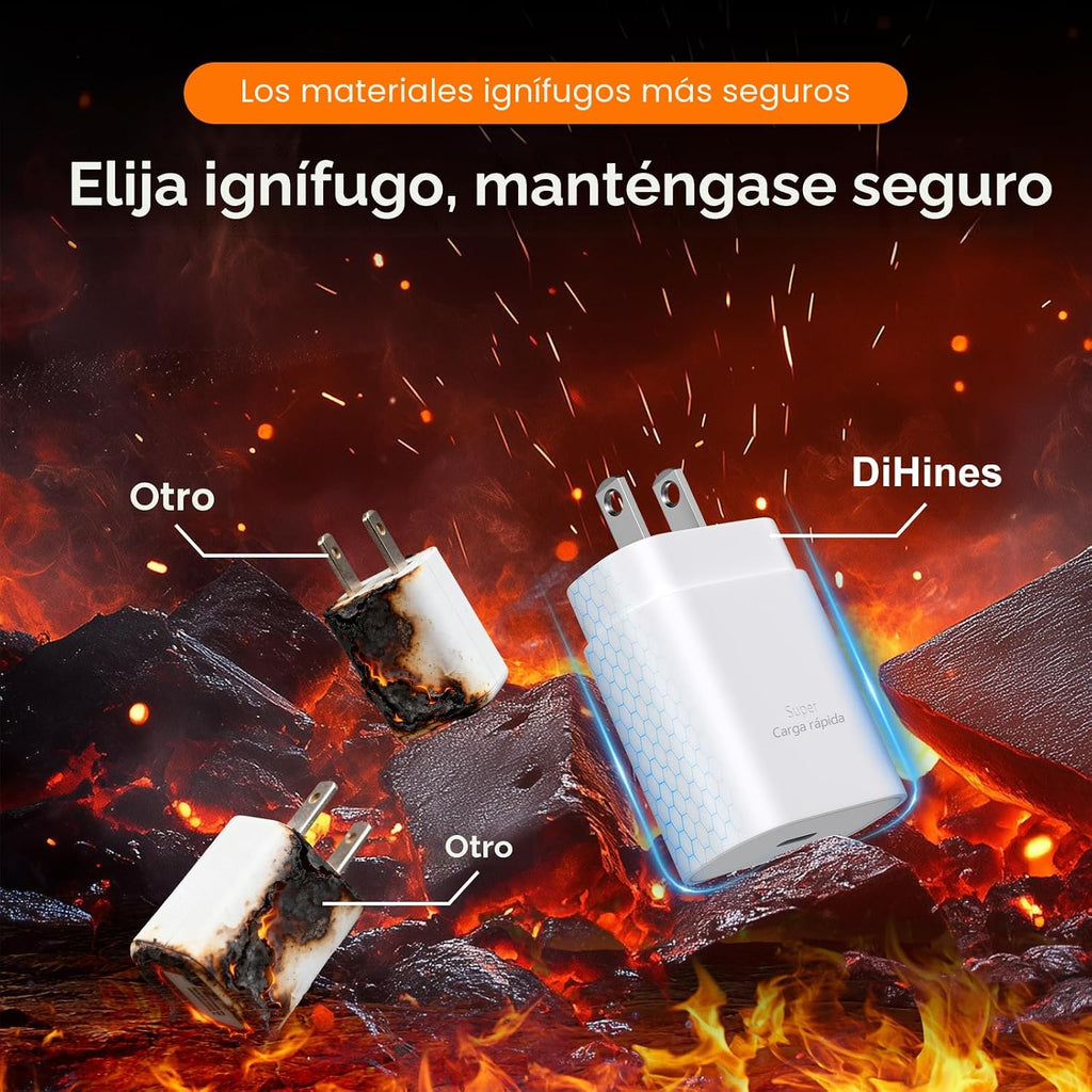 Cargador para iPhone 17 16 15 de carga rápida, cargador USB C de 30...