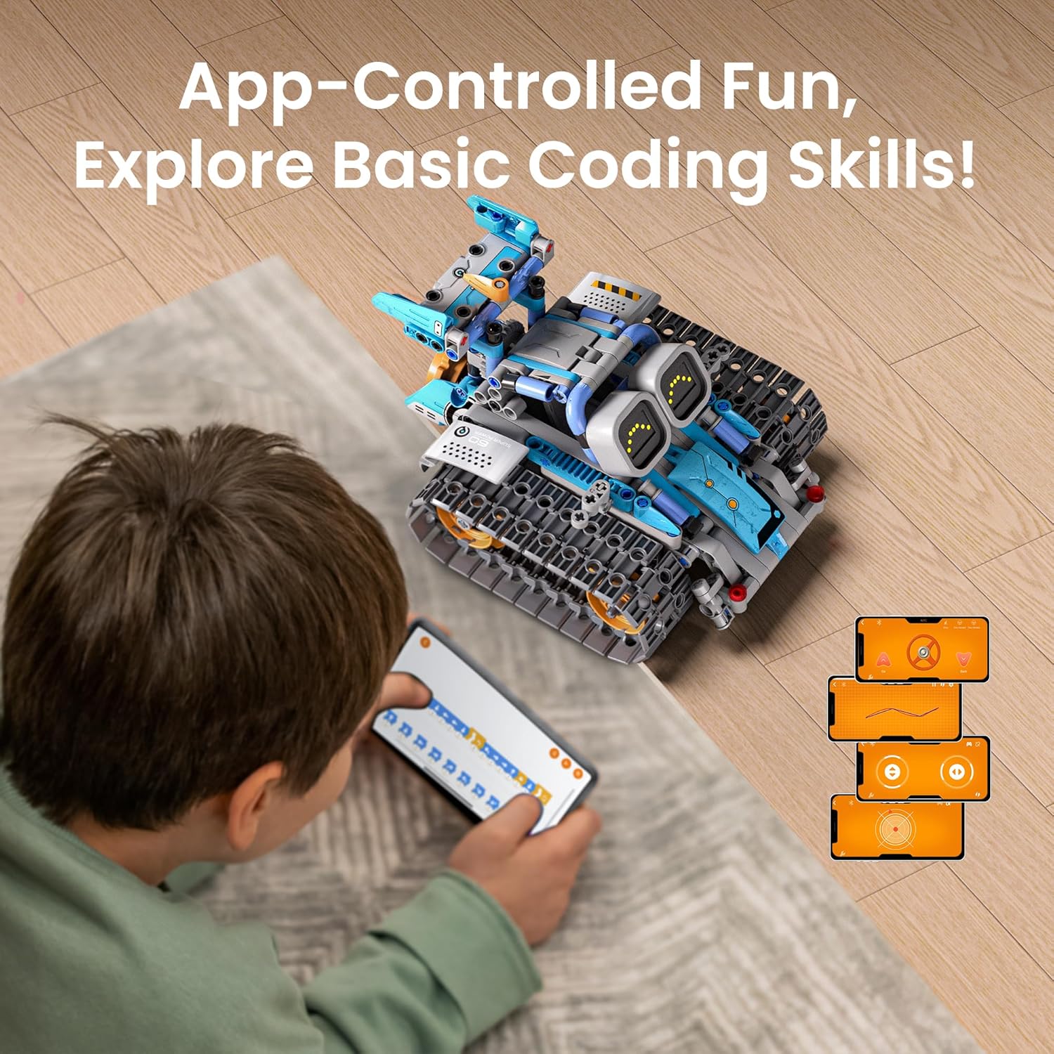 Sillbird Kit de construcción de robot con control remoto, regalos S...
