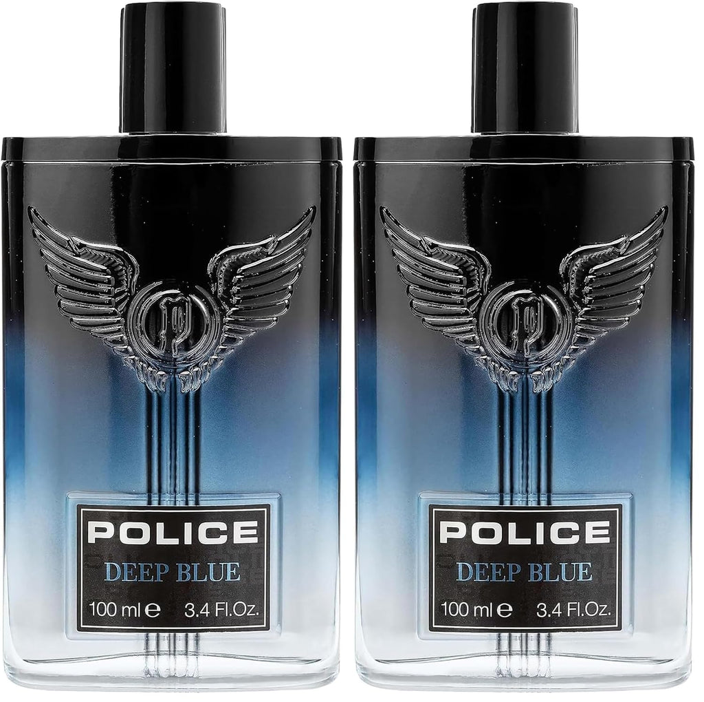 Police Deep Blue - Fragancia para hombre, aroma refrescante con not...