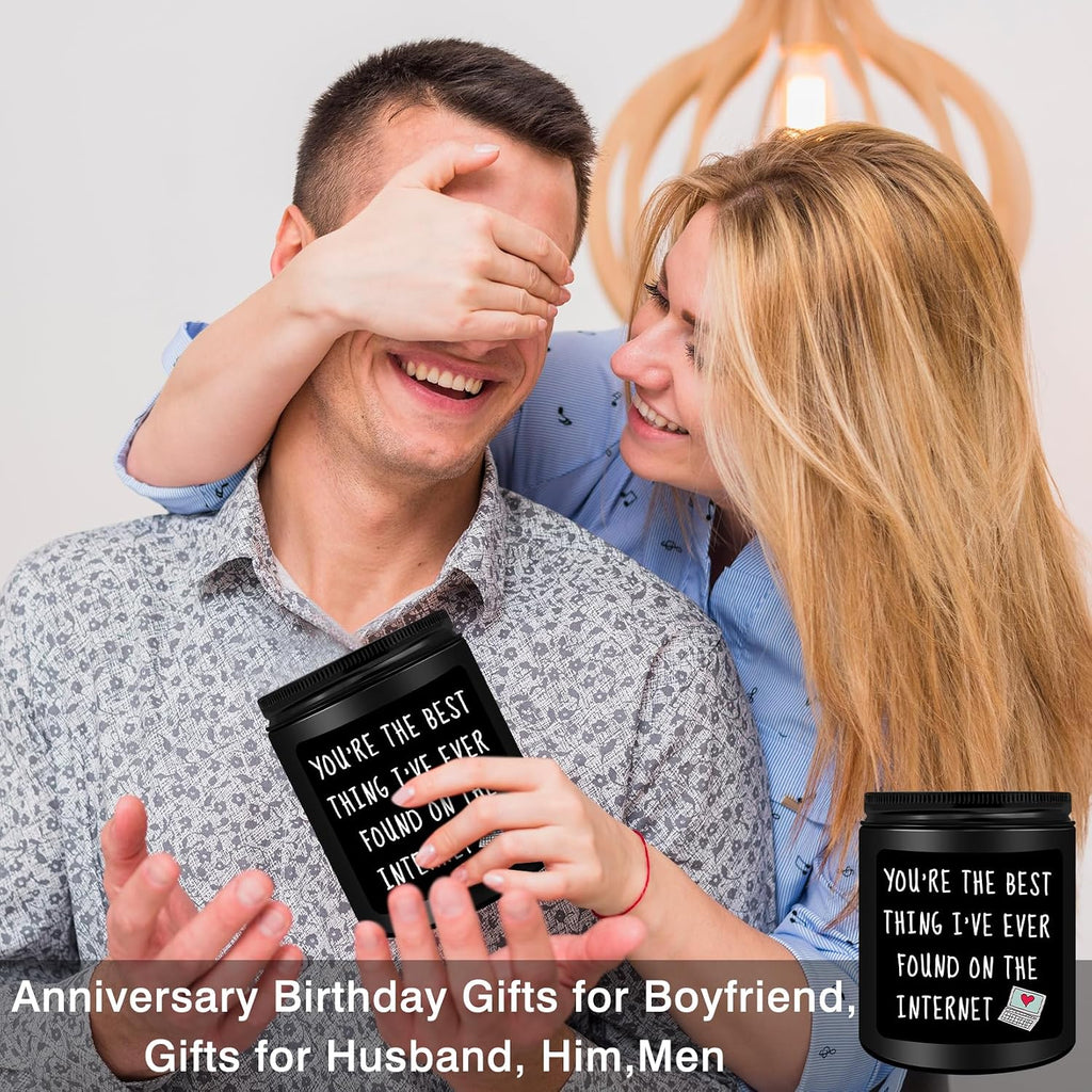 Homsolver Regalos para novio, él, marido, hombres, divertido aniver...