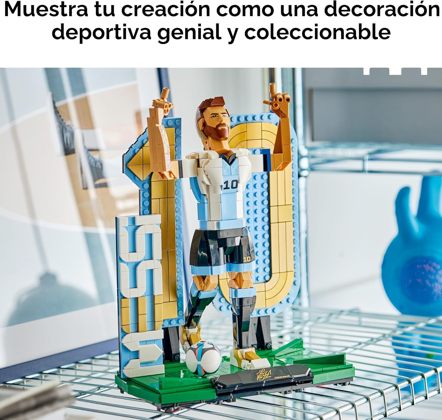 LEGO Editions Lionel Messi - Leyenda del fútbol - Juego de construc...