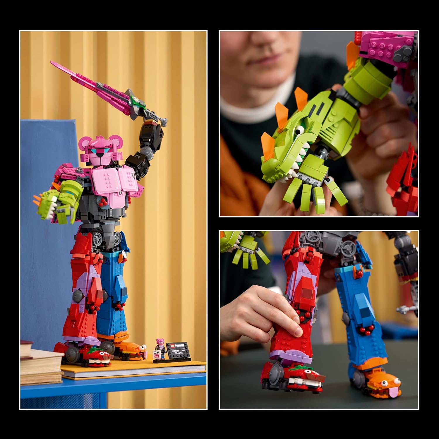 LEGO Fortnite Mecha Team Leader - Juego de construcción coleccionab...