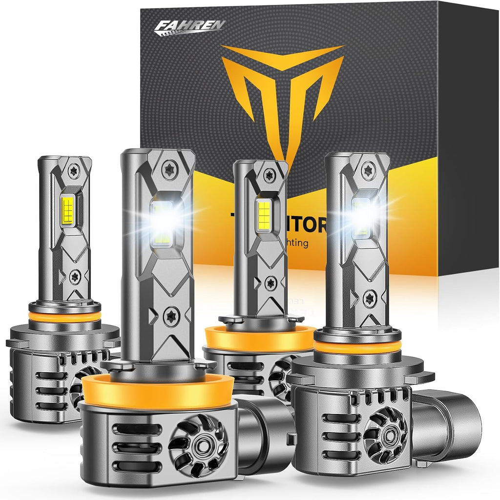 Termitor NextGen - Bombillas LED H11\/H9\/H8 9005\/HB3, 100000 lúme...