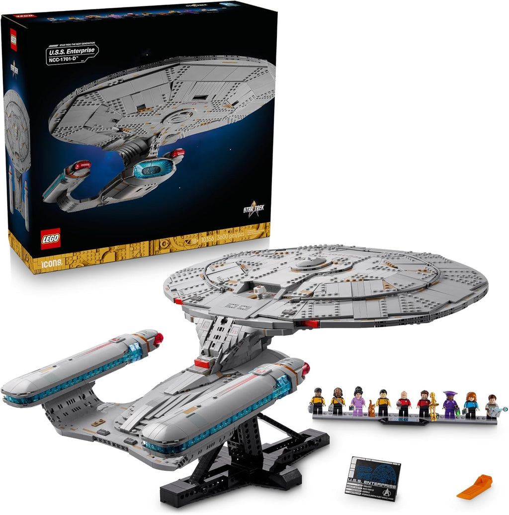 LEGO Icons Star Trek: U.S.S. Enterprise NCC-1701-D - Juegos de cons...