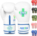 POZTEV Guantes de boxeo para hombres y mujeres, guantes de entrenam...