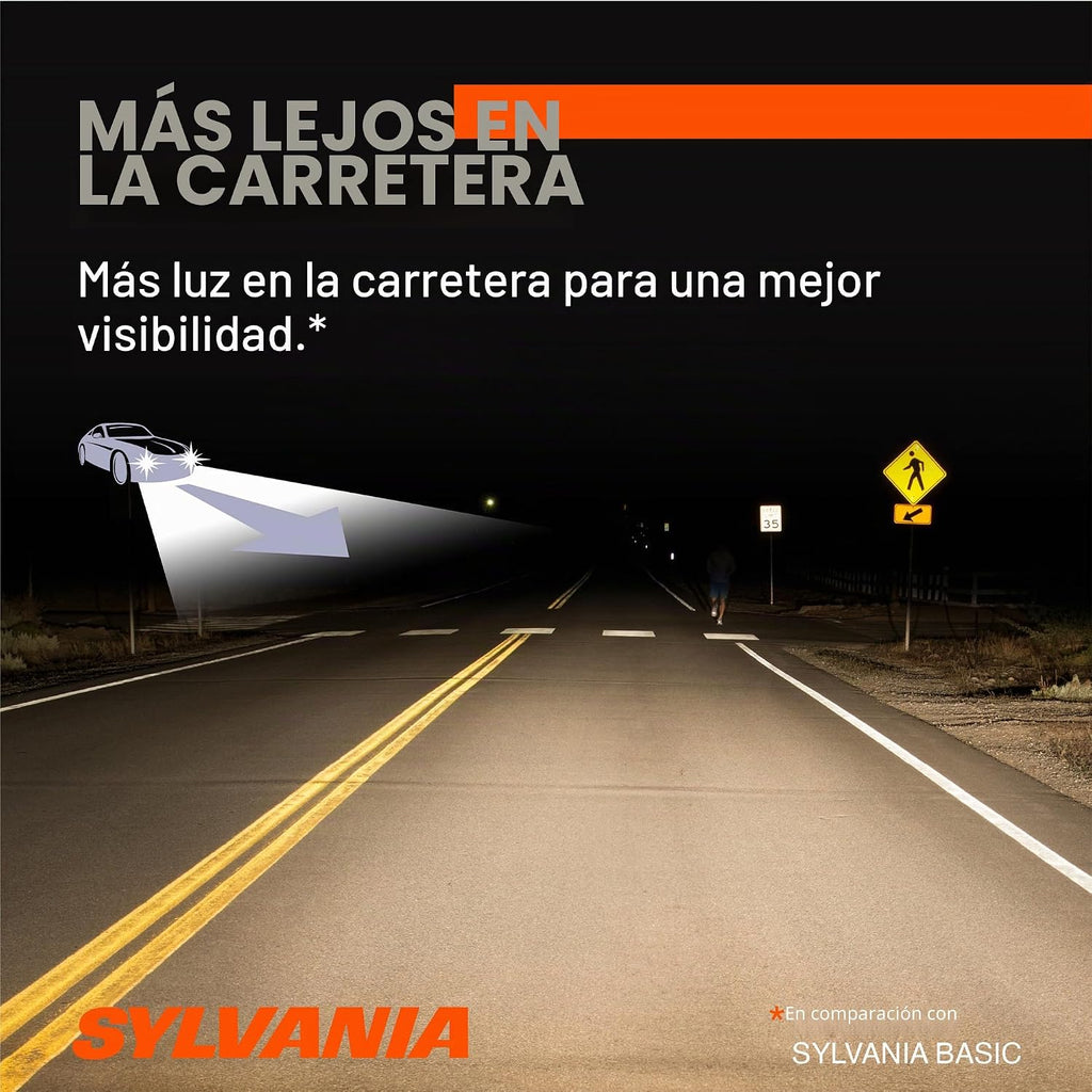 Bombilla de faros halógenos XtraVision SYLVANIA 9003 (también compa...