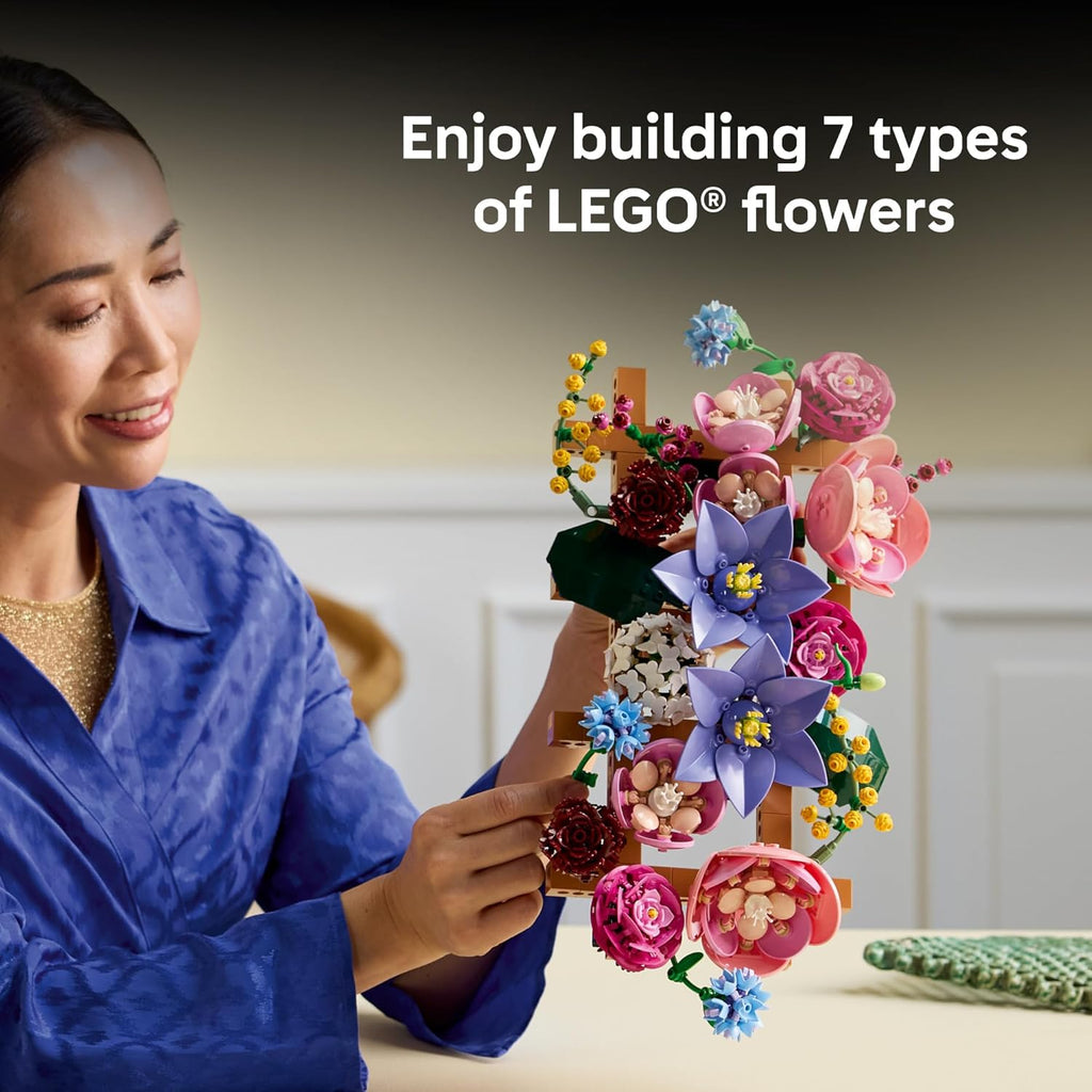 LEGO Botanicals 11503 - Decoración de pared de flores, kit de const...