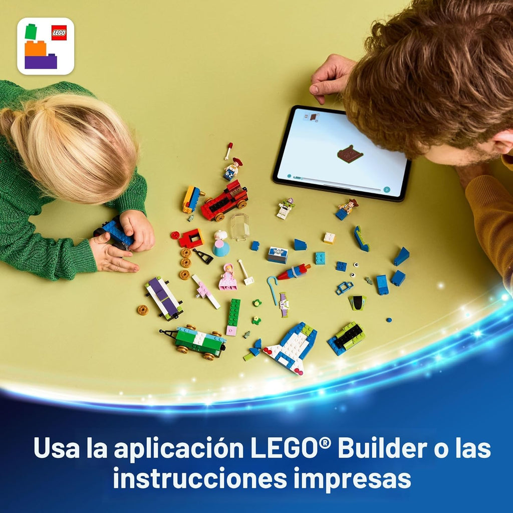 LEGO Disney y Pixar Toy Story Celebración Tren y Coche RC Juguete p...