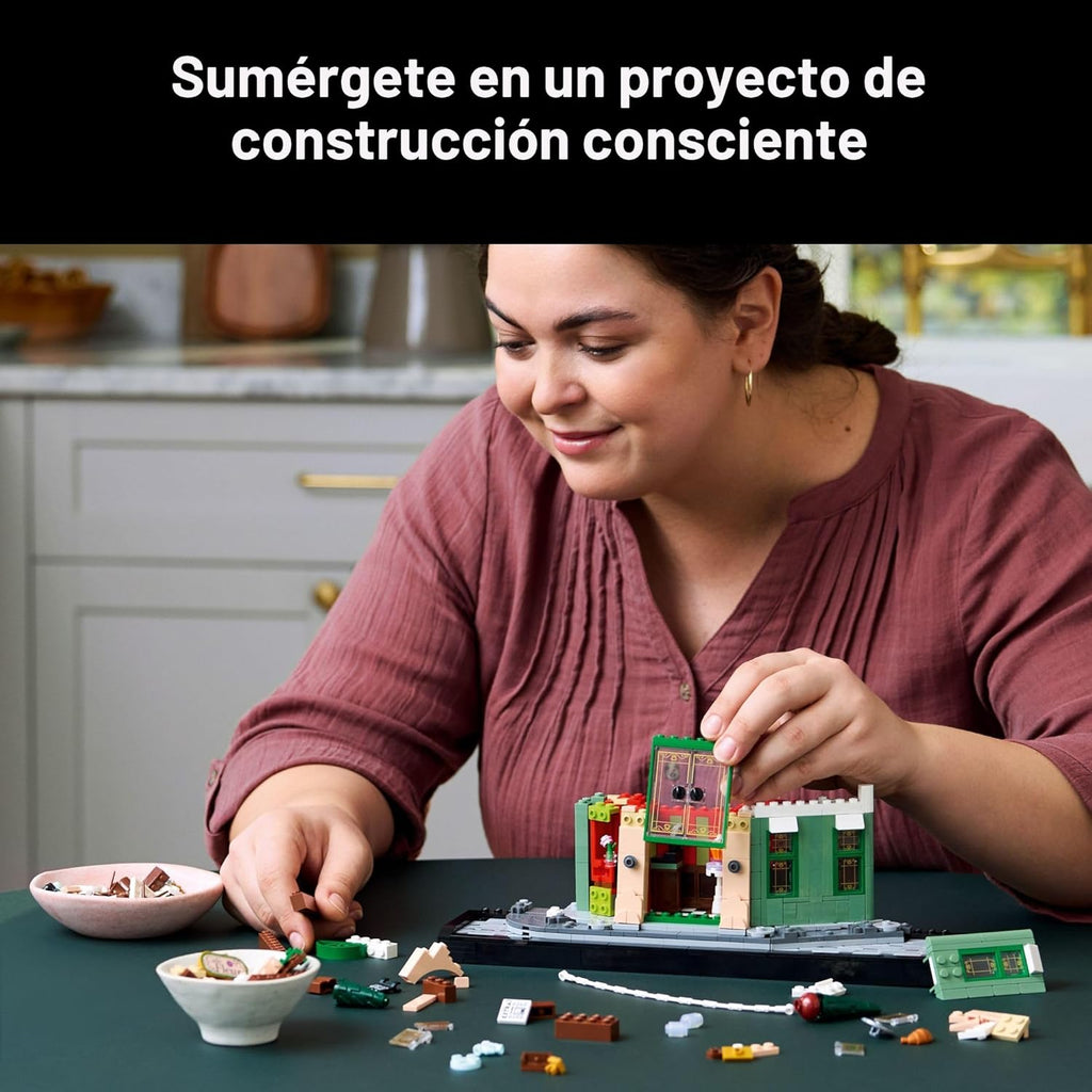 LEGO Icons Café Francés de París - Kit de Construcción - Set DIY pa...