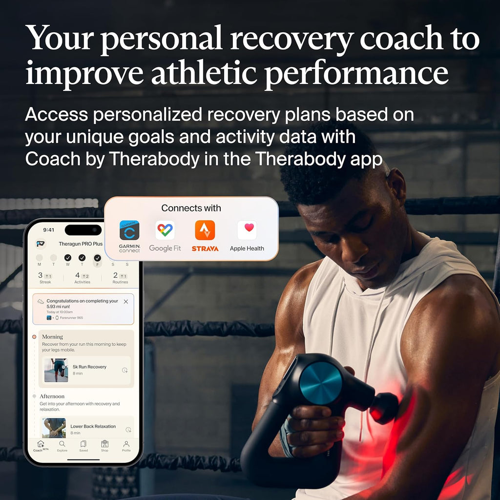 Therabody Theragun PRO Plus - Pistola de masaje de percusión de tej...