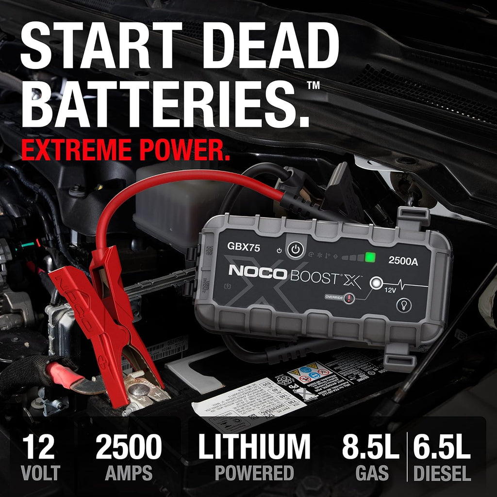 NOCO Boost X GBX75 Ultrasafe - Batería de arranque portátil de 2500...