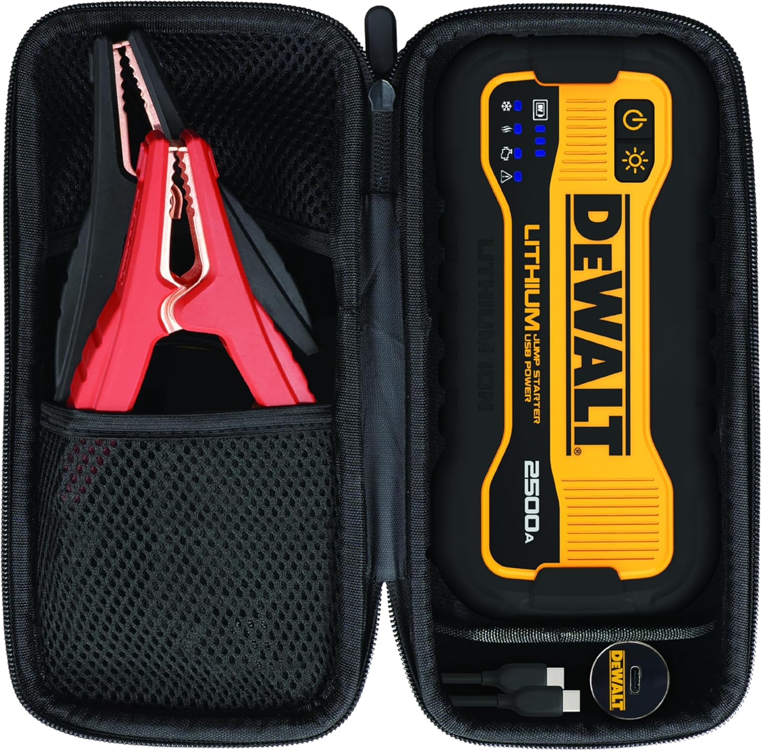 Arrancador auxiliar DeWalt DXAELJ25C 2500 amperios | Batería de lit...