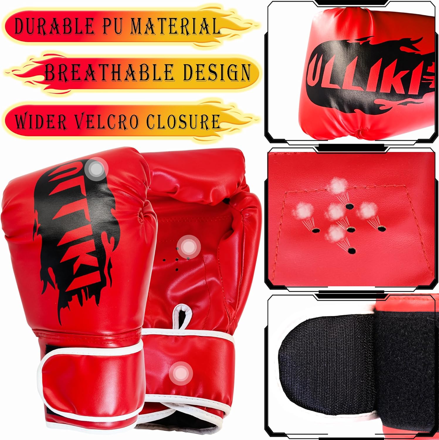 Saco de boxeo independiente para adultos con guantes, bolsa de boxe...