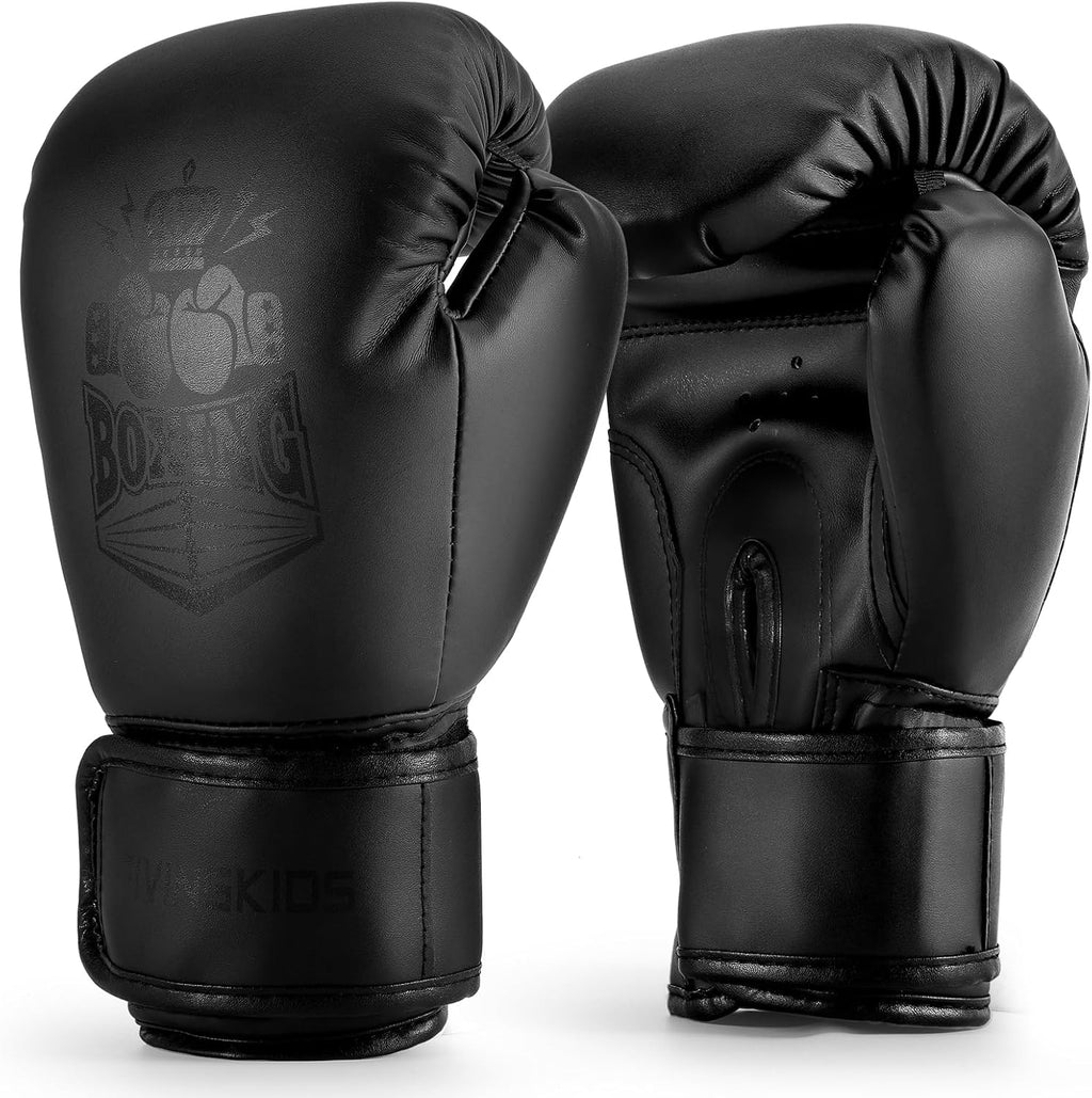 Guantes de boxeo para niños y niñas, guantes de entrenamiento de bo...