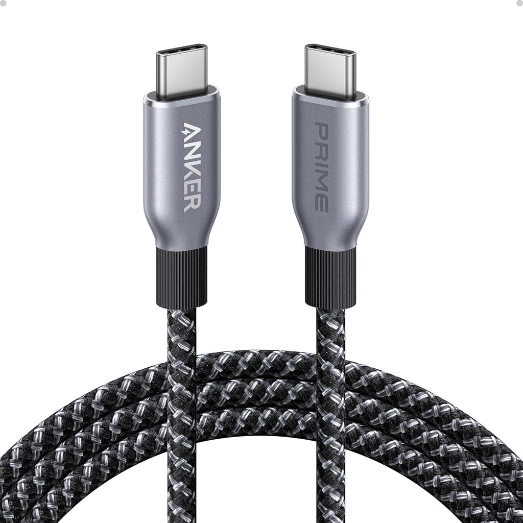 Anker Prime - Cable USB C a USB C, cable de carga rápida de 240 W,...