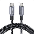Anker Prime - Cable USB C a USB C, cable de carga rápida de 240 W,...