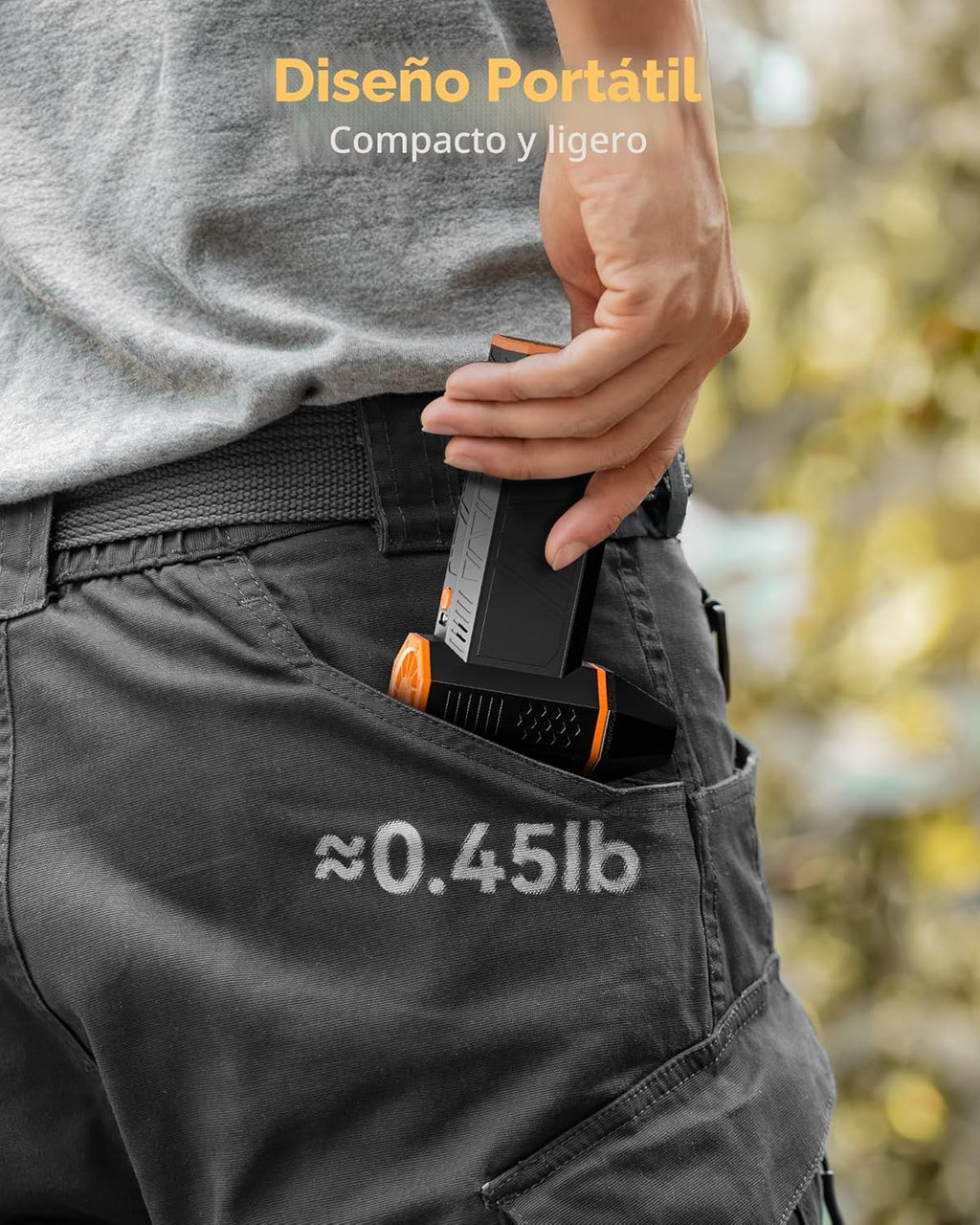 WOLFBOX MF50 Plumero de aire comprimido - Soplador eléctrico de air...