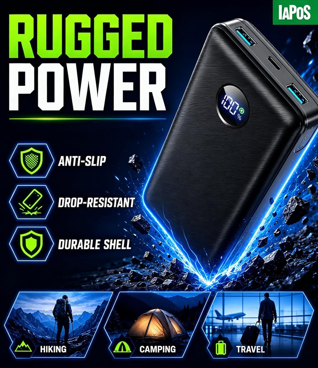 Cargador portátil de batería de 60,000 mAh, cargador de teléfono de...