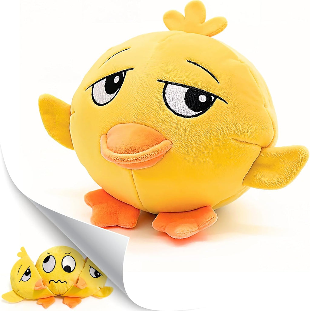 PeppyPawz - Juguete masticable 3 en 1 de pato de peluche para perro...