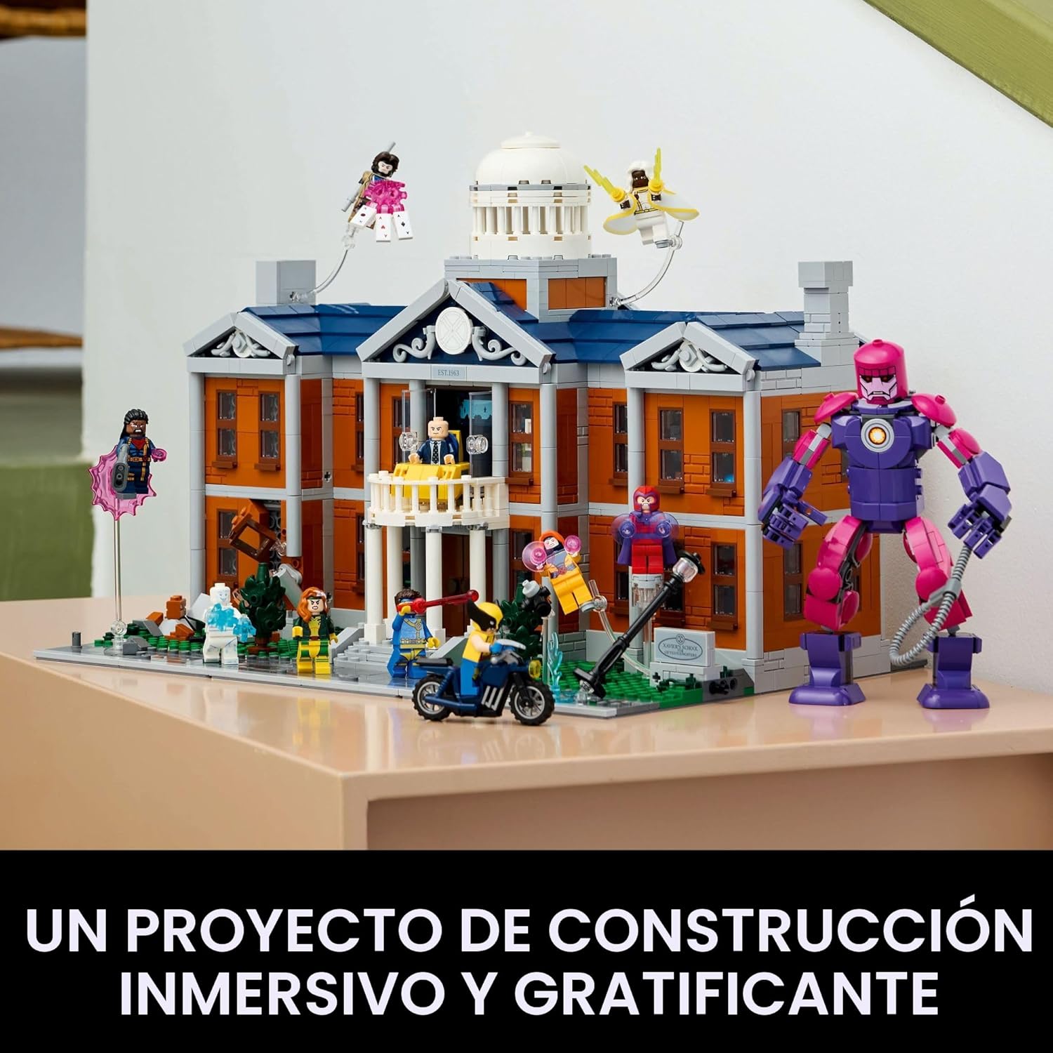 LEGO Marvel X-Men El Conjunto de Construcción de La Mansión X - Kit...