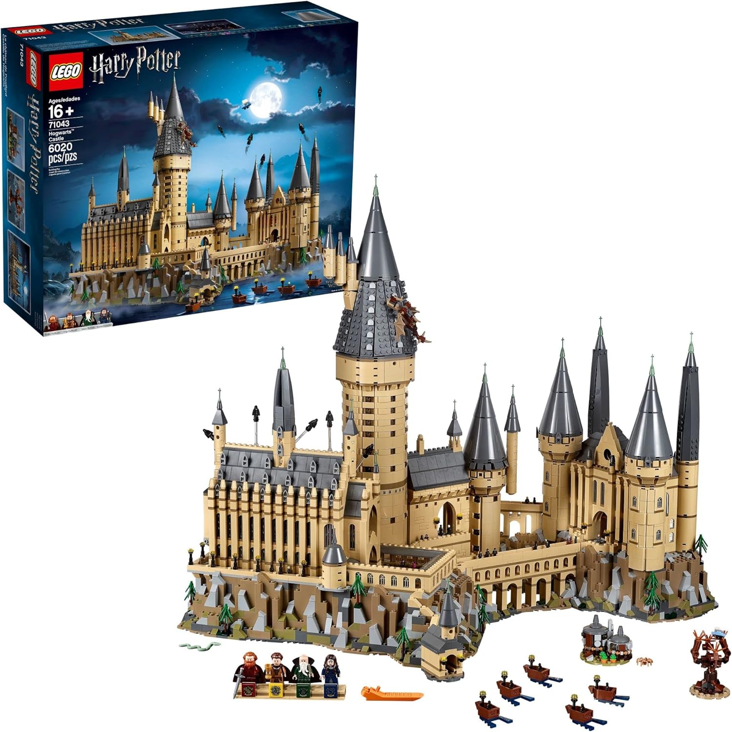 LEGO Harry Potter Castillo de Hogwarts 71043 Set de Construcción -...
