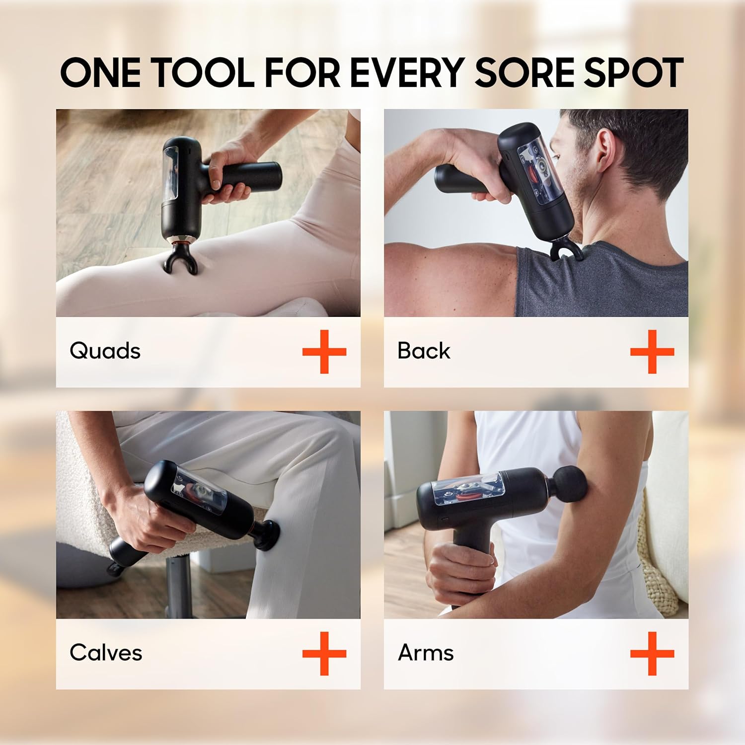 Sharper Image Pistola de masaje PowerBoost Circuit [versión 2026] M...