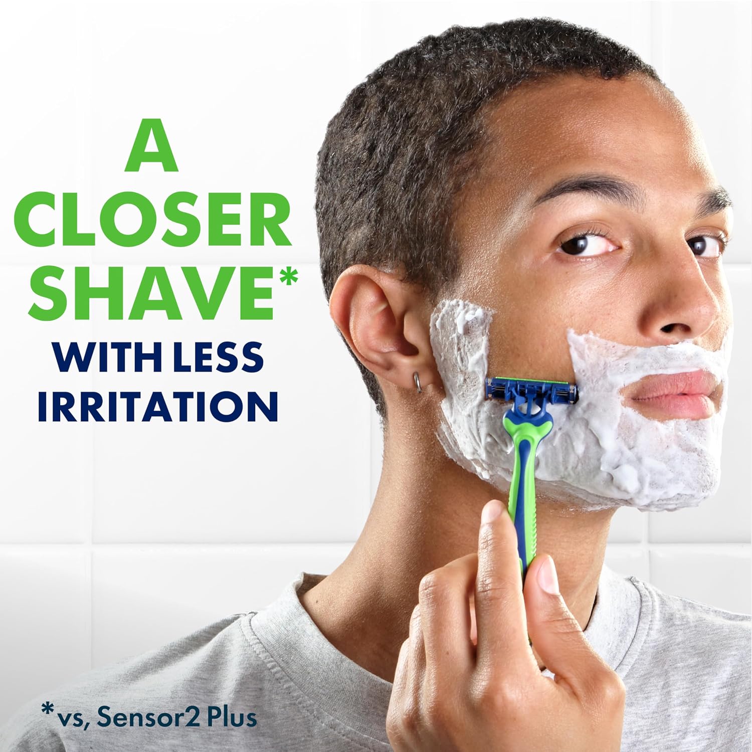 Gillette Sensor3 Sensitive - Maquinillas de afeitar desechables par...