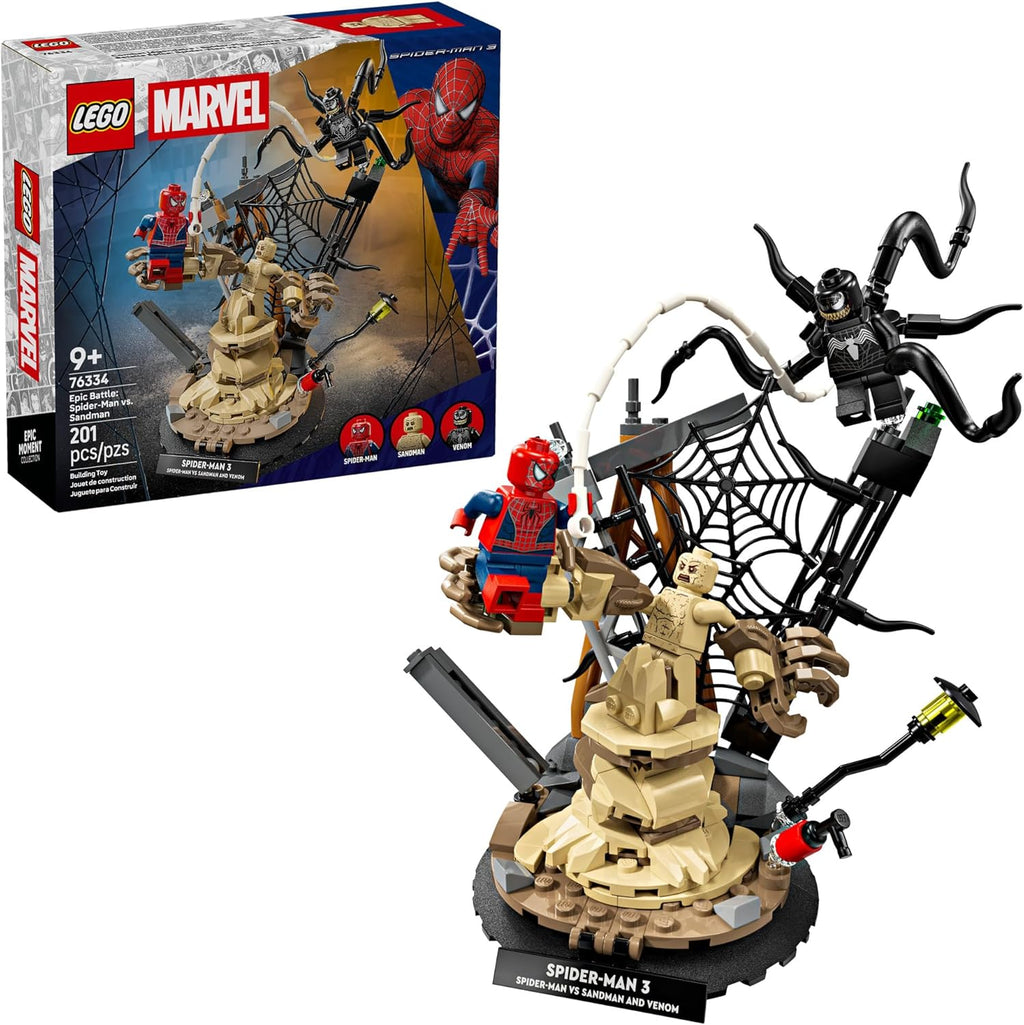 LEGO Marvel Epic Battle: Spider-Man vs. Sandman - Juguete de constr...