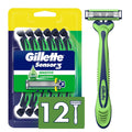 Gillette Sensor3 Sensitive - Maquinillas de afeitar desechables par...