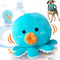 Hanarook Juguetes interactivos para perros, juguete de pulpo chirri...