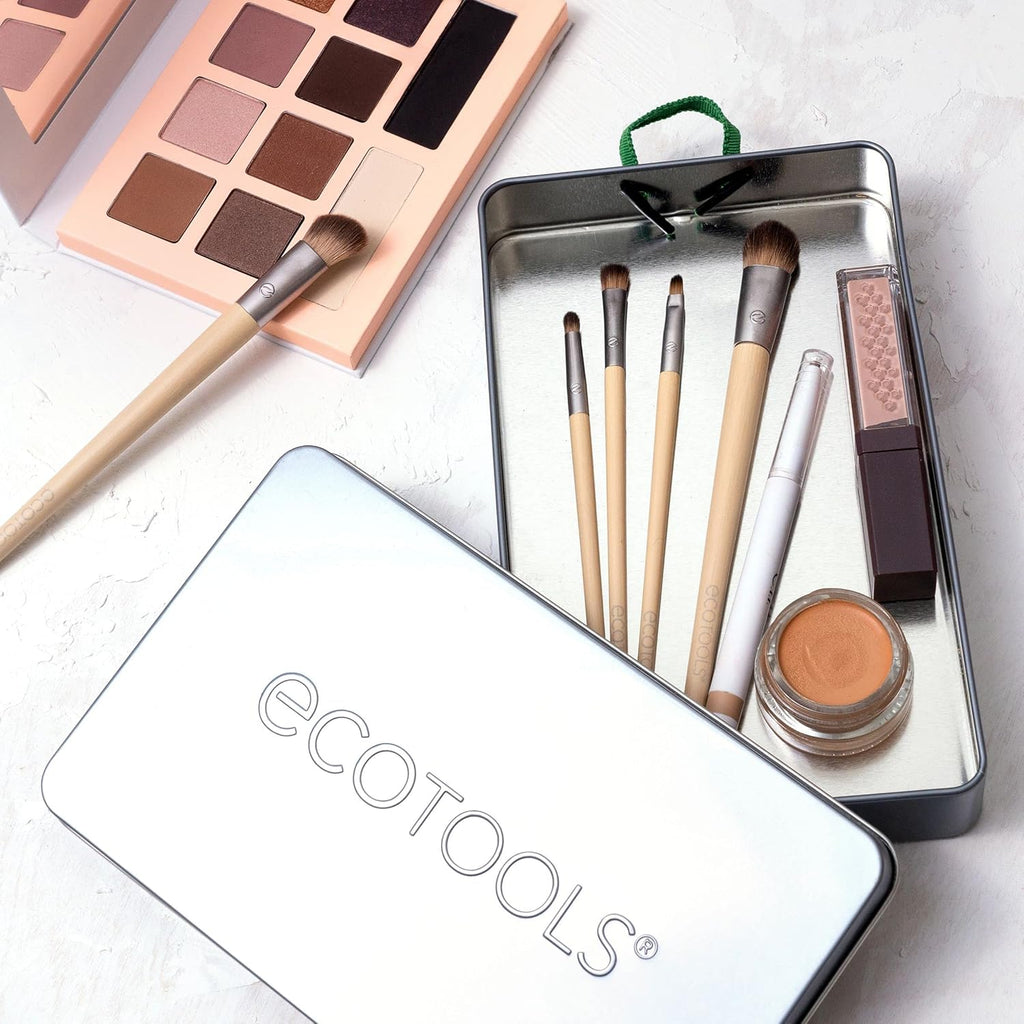 EcoTools Daily Defined Kit de Brochas para Ojos, Brochas de Maquill...